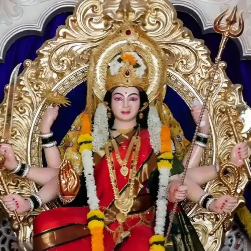 Goddess-durga-images-Aarti-of-durga-mata-mukti-mantra
