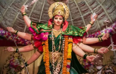 Maa-durga-photo-Ai-Giri-Nandini-Lyrics-Mahishasura-Mardini-Stotram-mukti-mantra