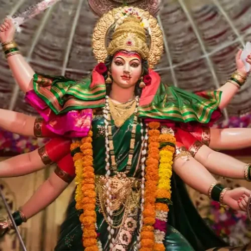 Maa-durga-photo-Ai-Giri-Nandini-Lyrics-Mahishasura-Mardini-Stotram-mukti-mantra